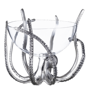 Champagneskål Bläckfisk