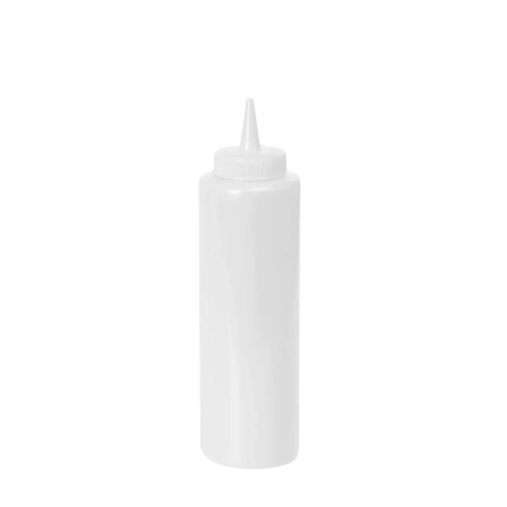 Plastflaska 35,5cl transparent.