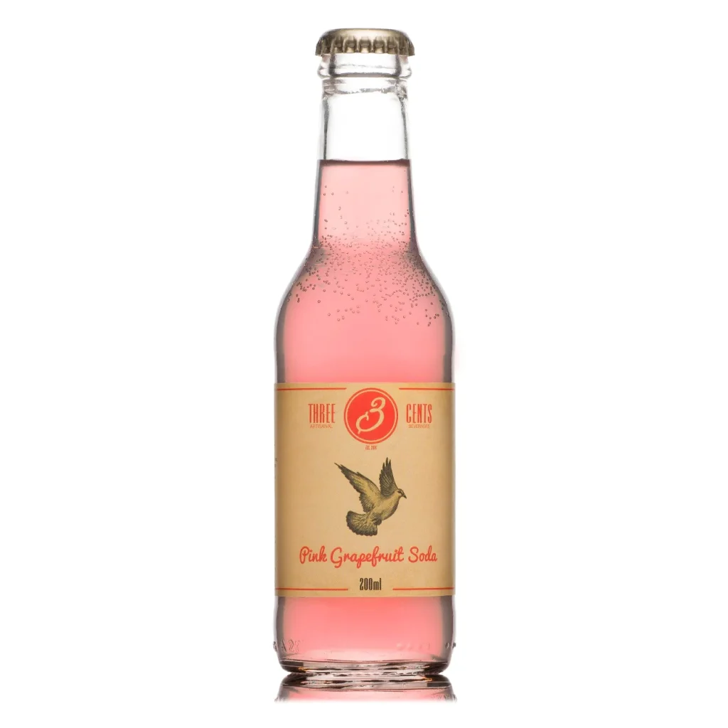 Three Cents Pink Grapefruit 24x200ml