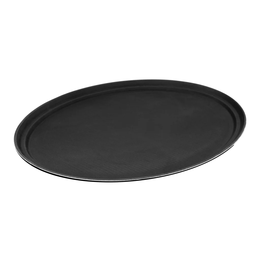 Bricka 73x60 svart Cambro