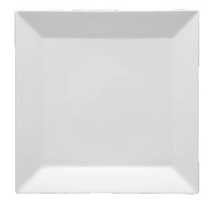 Tallrik 27x27cm Fältspatsporslin Classic, Blocho.