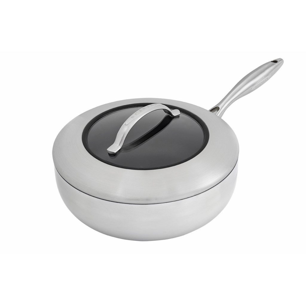Traktörpanna inklusive lock 26cm Rostfritt stål CTX, Scanpan.