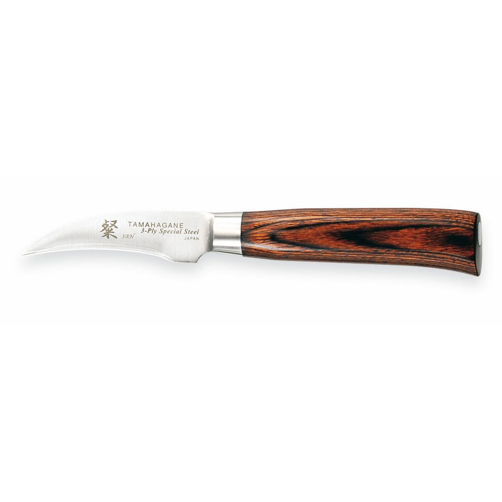 Tournierkniv 7cm Rostfritt stål San, Tamaha.