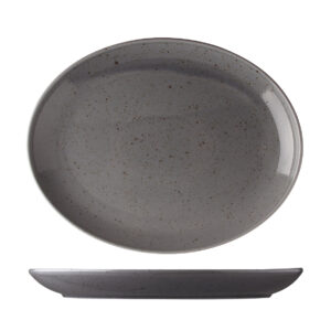 Flat tallrik oval 32cm Lifestyle Highland Benedikt