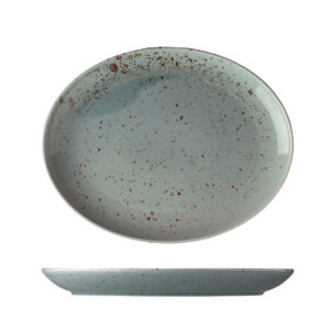 Flat tallrik oval 28cm Lifestyle Rainforest Benedikt
