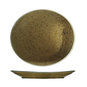 Flat tallrik oval 30x27cm Country Range Benedikt