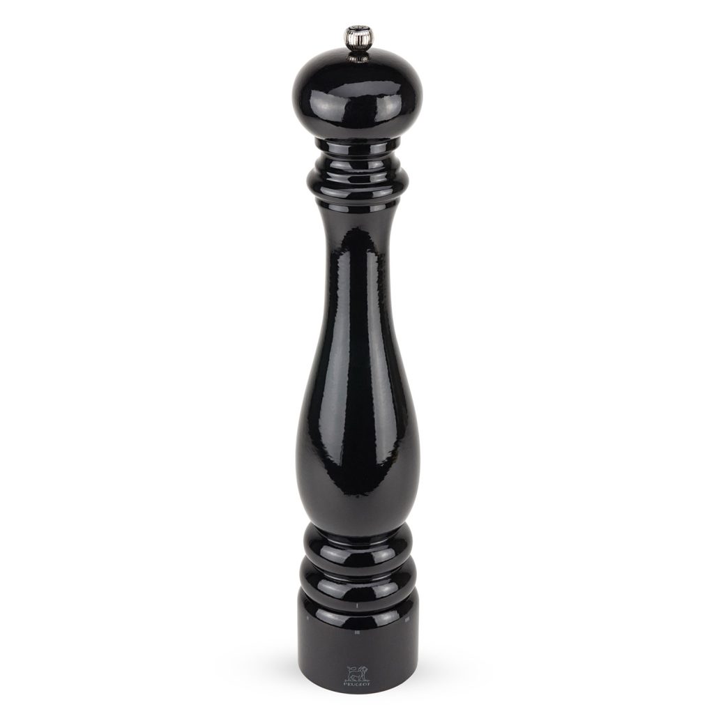 Pepparkvarn Svart lack 30cm Paris u`Select, Peugeot.