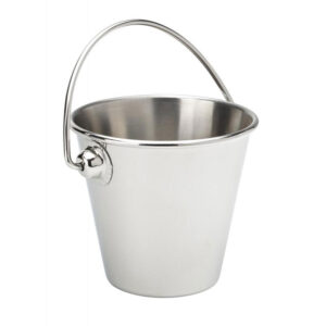 Minihink med handtag rostfritt stål 7,5cm 20cl