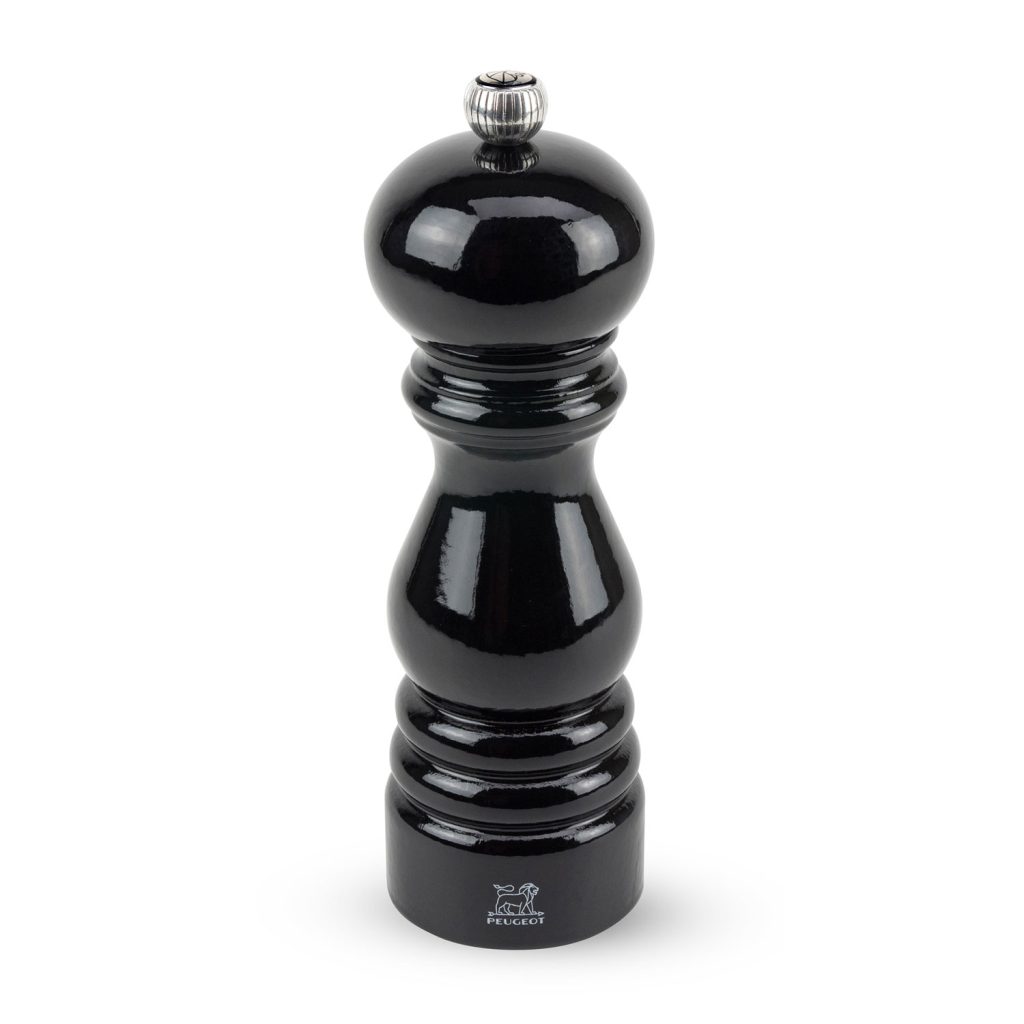 Pepparkvarn Svart lack 18cm Paris, Peugeot.