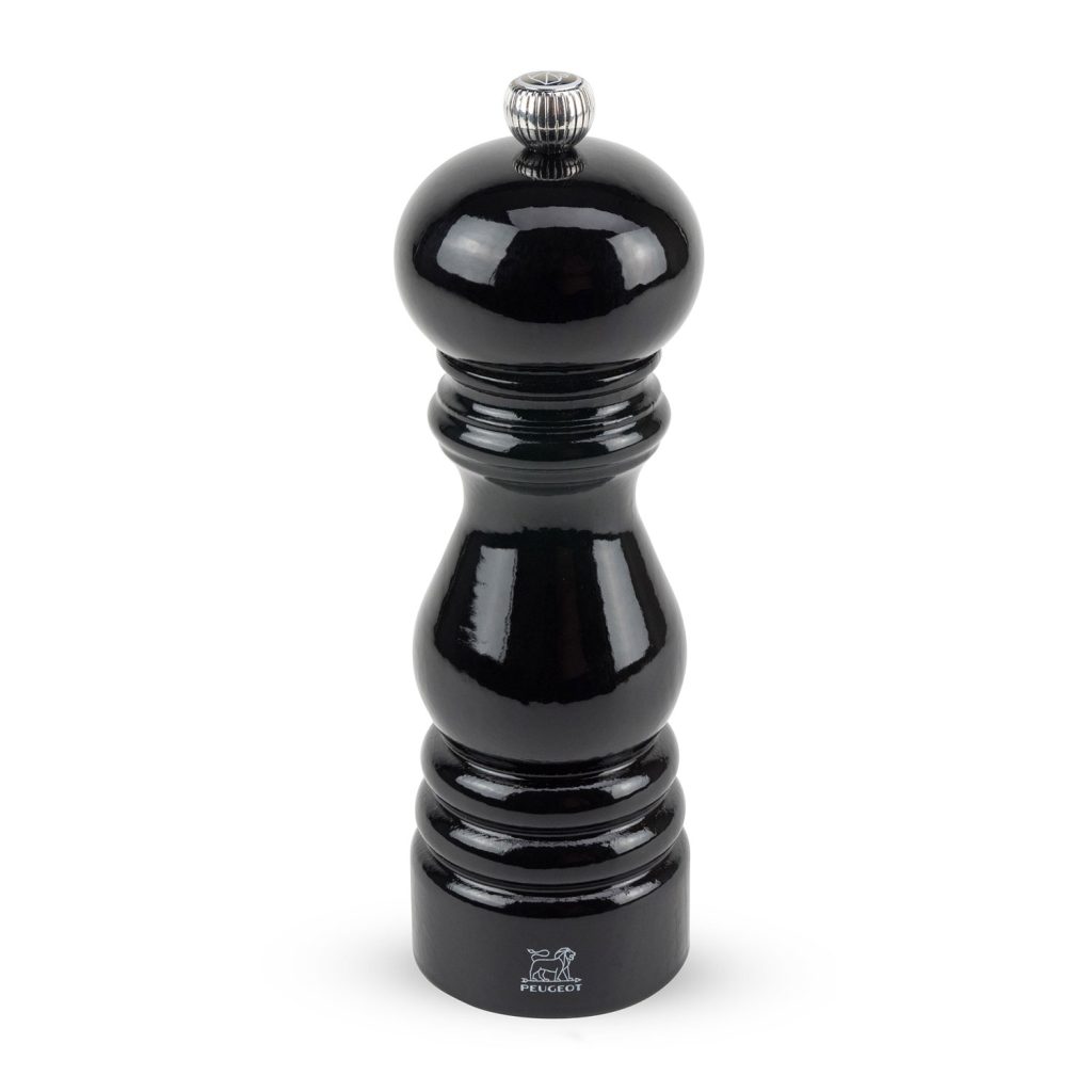 Saltkvarn Svart lack 18cm Paris, Peugeot.