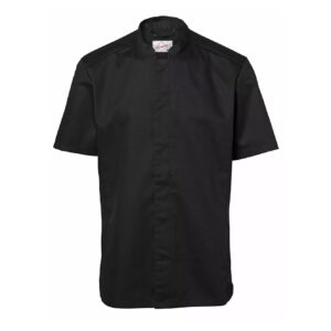 Kockrock Herr C48 med kort ärm, Svart, Segers