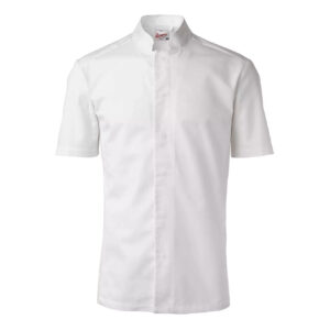Kockrock Herr C50 med kort ärm, Vit, Segers