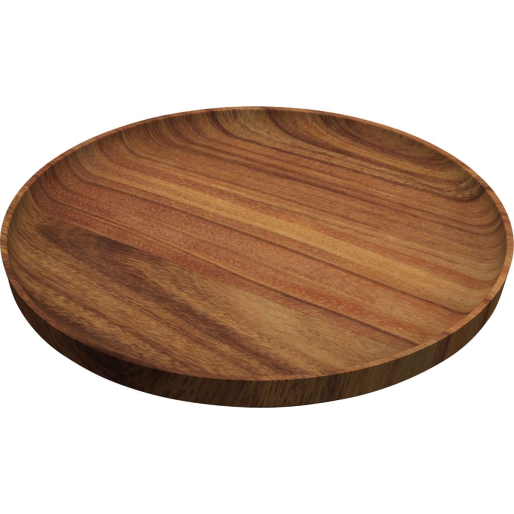 Trätallrik 15cm  Acacia, Playground