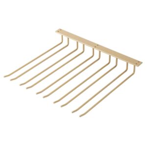 Glashängare tak guldfärg 50cm Lido