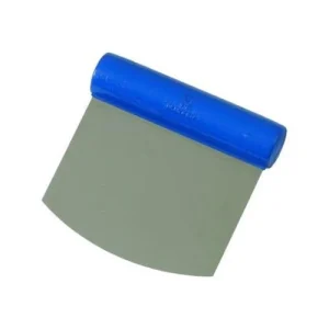 Degskrapa extra flexibel fjäderstål 110x105 m. plast htg