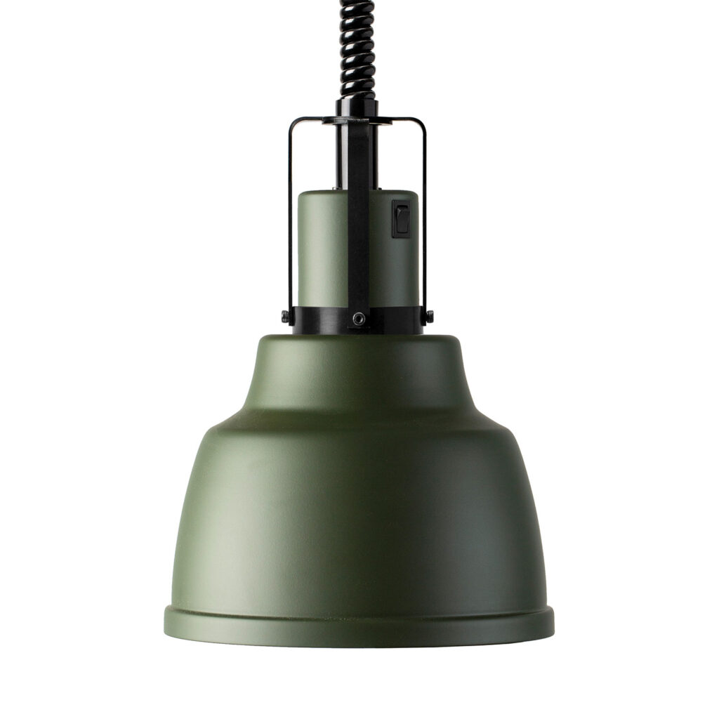 Värmelampa Focus IO Höj-& sänkbar Racing green Stayhot