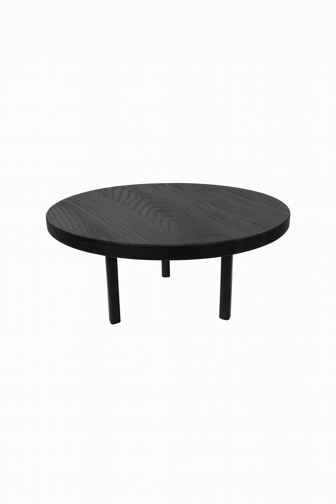 Upphöjare Ø320mm h:120mm svart lackat trä  Shiva