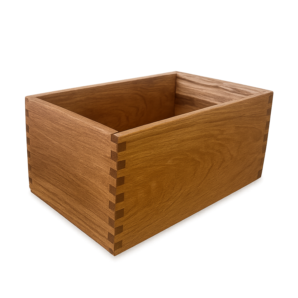 Besticklåda 26x15x11cm Ek