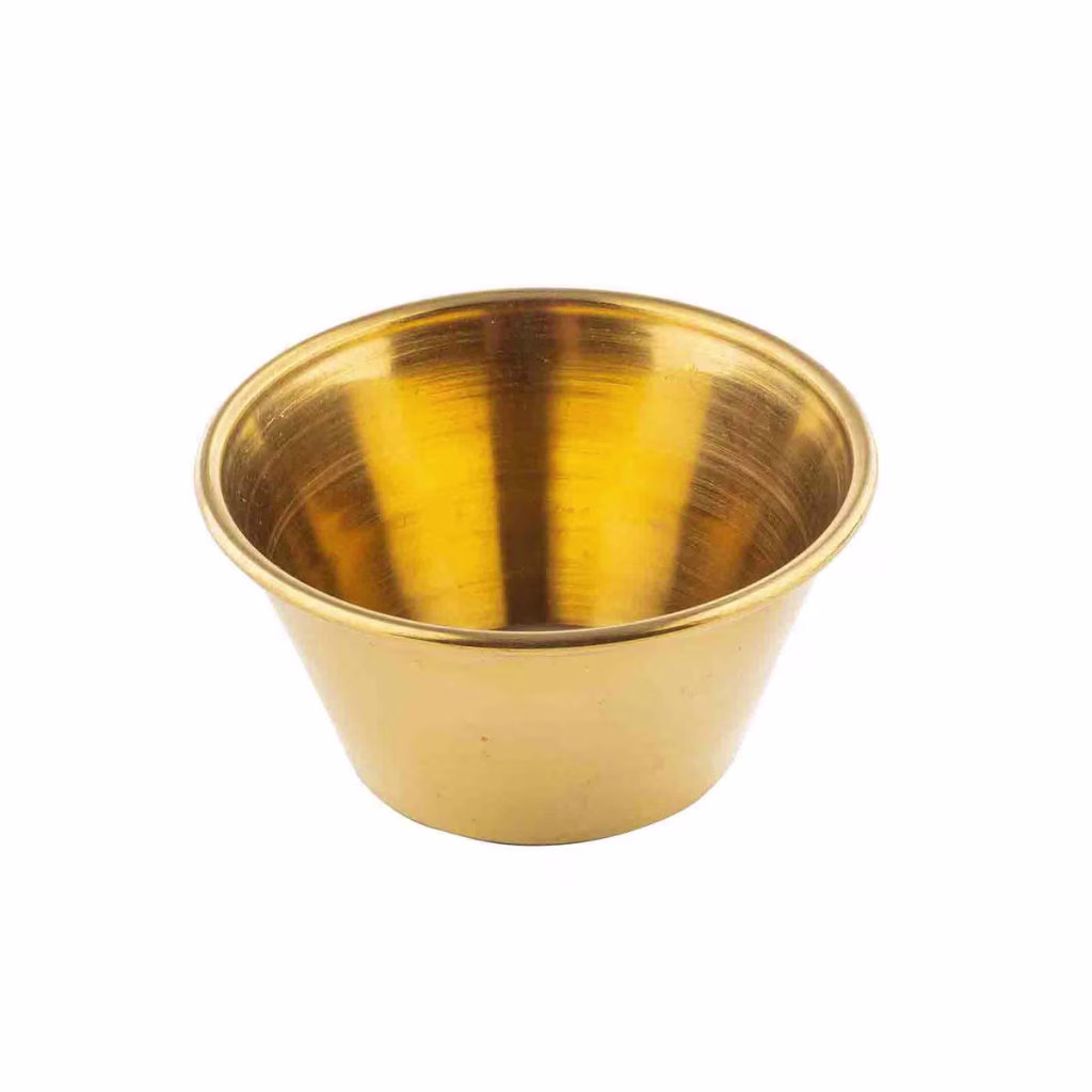Dippskål 59cl PVD finish Gold