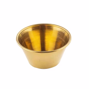 Dippskål 59cl PVD finish Gold