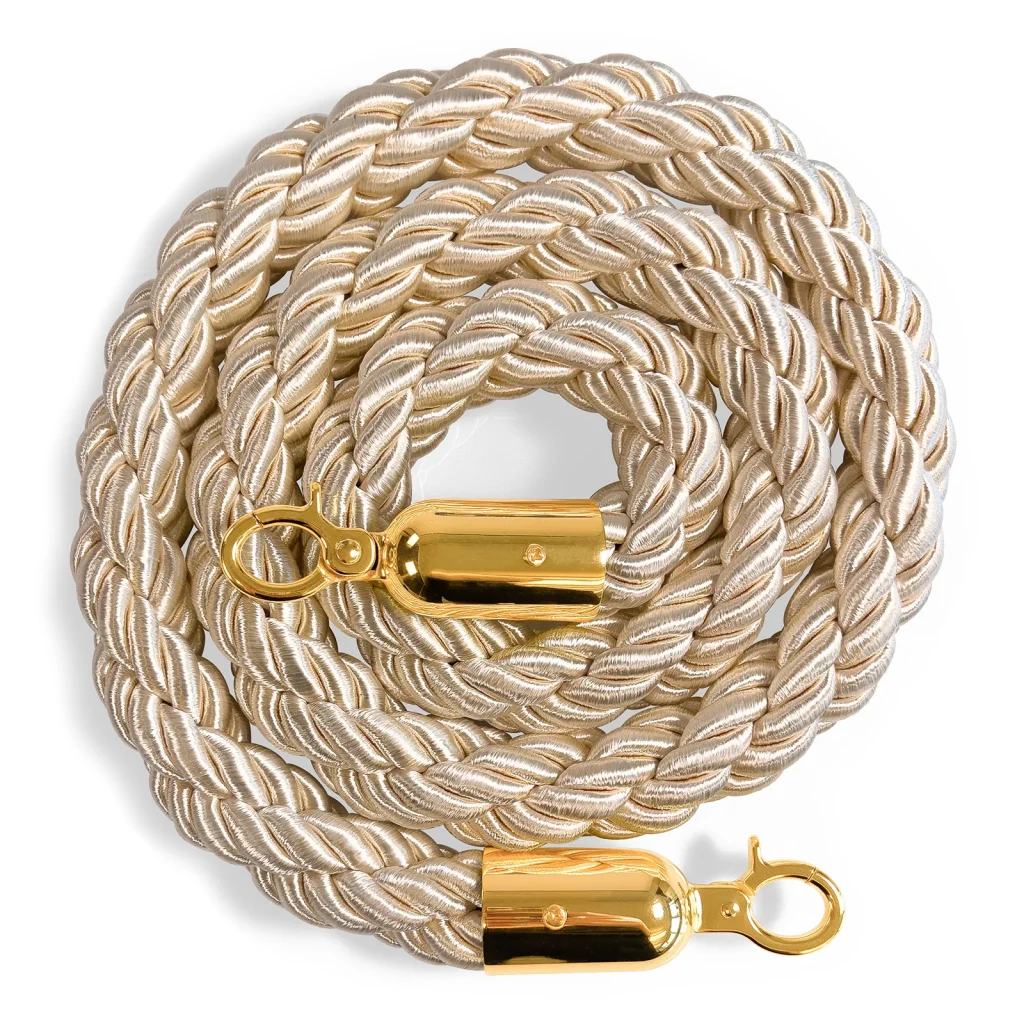 Rep beige/guld hakar L:150cm Xirbi/Exxent