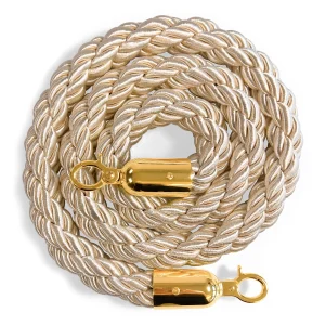 Rep beige/guld hakar L:150cm Xirbi/Exxent