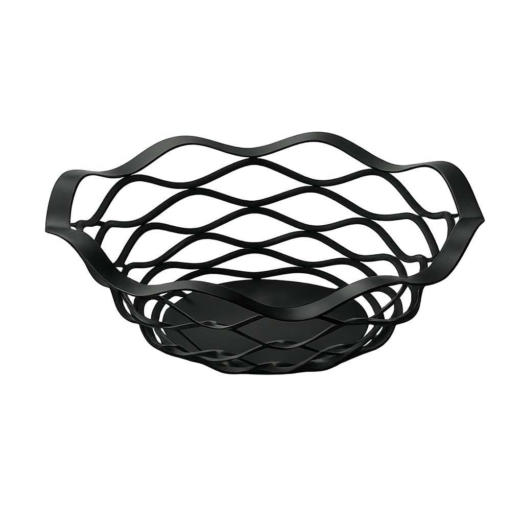 Brödkorg rfr svart 18cm Playground