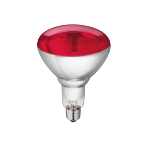 Infraröd lampa RÖD 250w härd.