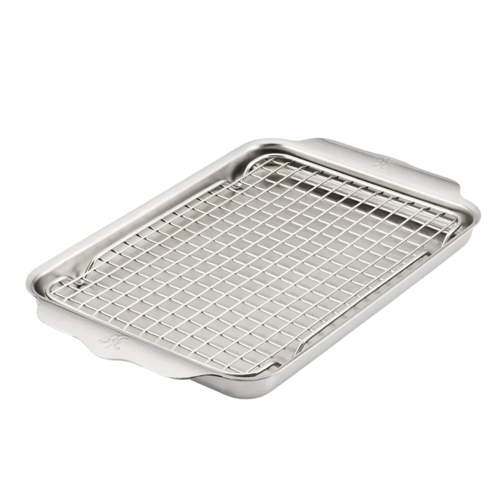 Ugnsform rekt. 30x22,5x2,5cm inkl. galler Ovenbond Hestan